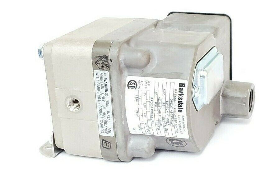 NIB BARKSDALE DPD2T-A80SS-S0001 DIAPHRAGM DIFFERENTIAL PRESSURE SWITCH