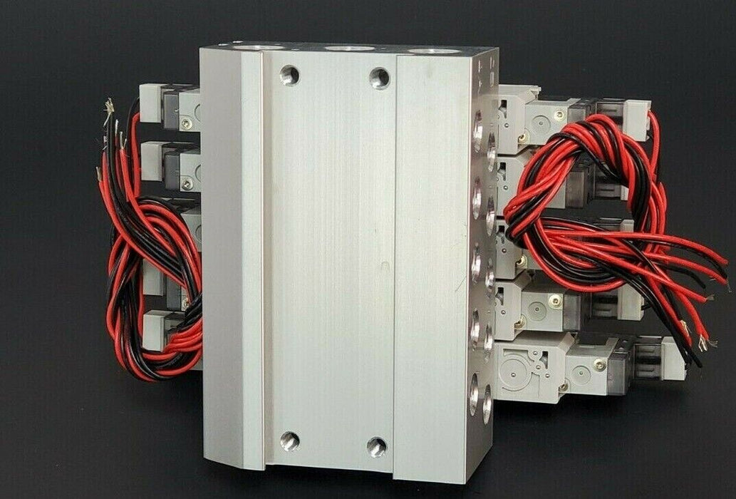 NIB CKD M4GE280R-06-E2-5-3 DISCRETE VALVE MANIFOLD ASSEMBLY M4GB120RC6E2HZ1D