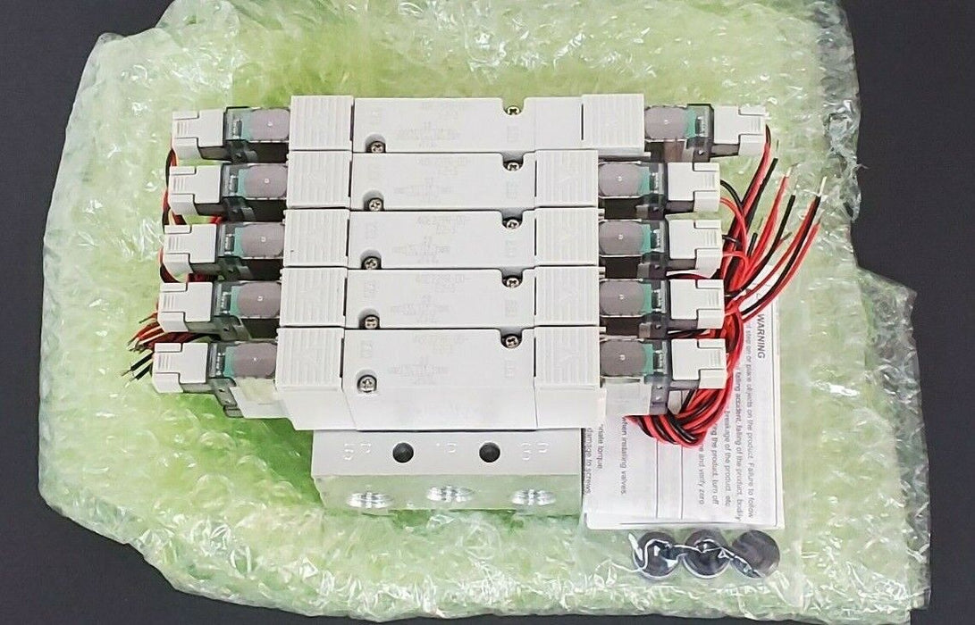 NIB CKD M4GE280R-06-E2-5-3 DISCRETE VALVE MANIFOLD ASSEMBLY M4GB120RC6E2HZ1D