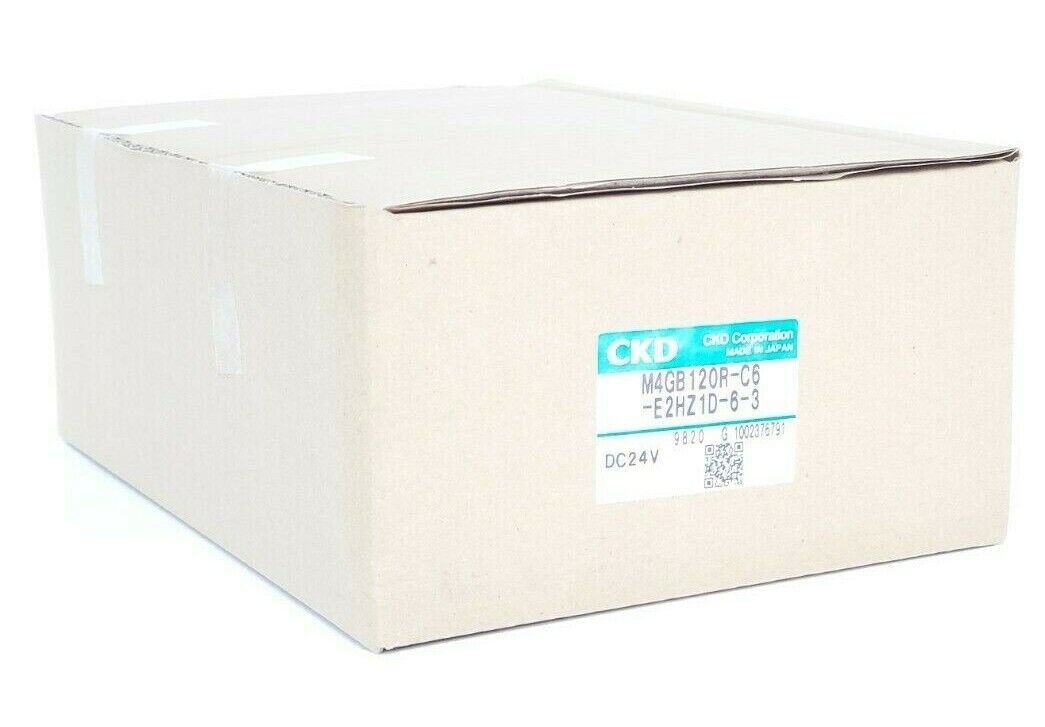 NIB CKD M4GB120R-C6-E2HZ1D-6-3 VALVE MANIFOLD ASSEMBLY M4GB120RC6E2HZ1D63, DC24V