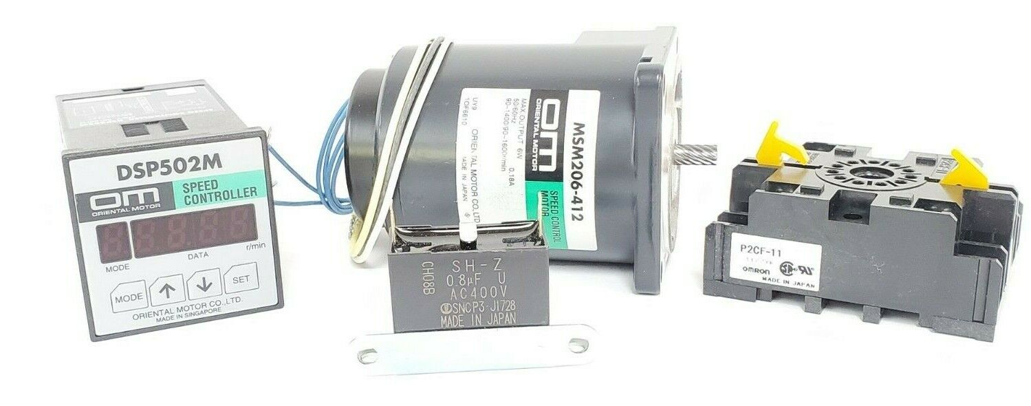 NIB ORIENTAL MOTOR MSD206-412D SPEED CONTROL MOTOR MSD206412D