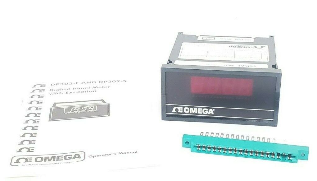 NIB OMEGA DP302-S INDICATOR STRAIN GAGE SP302S, 3.7 WATTS, 115VAC