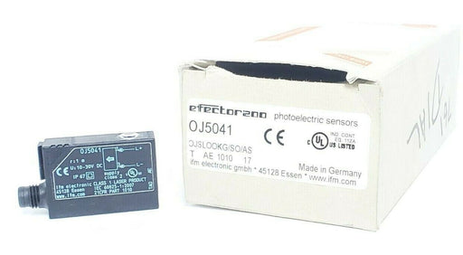 IFM OJSLOOKG/SO/AS THROUGH-BEAM LASER SENSOR TRANSMITTER OJ5041 (NO HARD WARE)