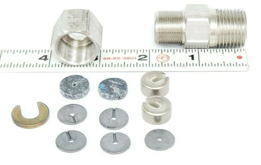 NEW UNITED ELECTRIC CONTROLS SD6213-50 1/2" STAINLESS STEEL CONNECTOR KIT