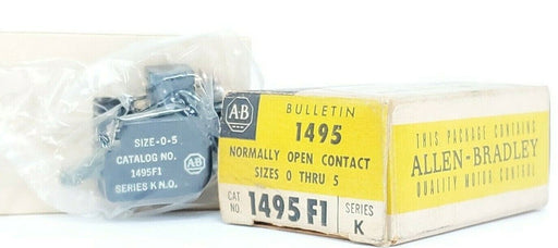 NIB ALLEN BRADLEY 1495-F1 SER. K, SIZE 0-5 CONTACT, 1495F1