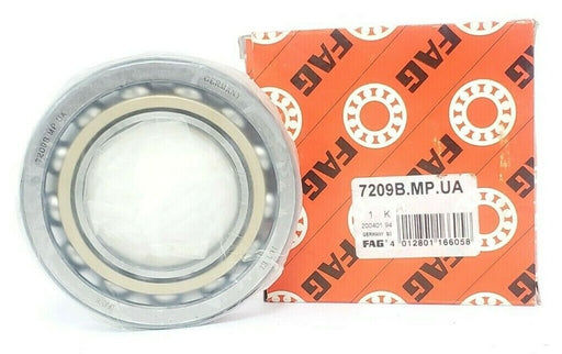 NIB FAG 7209B.MP.UA SINGLE ROW ANGULAR CONTACT BALL BEARING