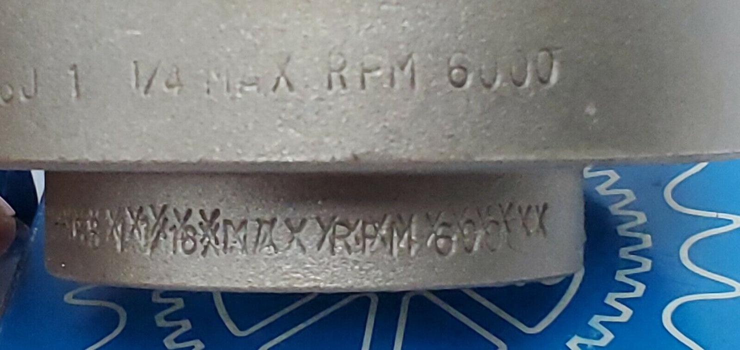 LOT OF 2 NIB MARTIN 6J 1 1/4 COUPLING FLANGE HUBS 6J114