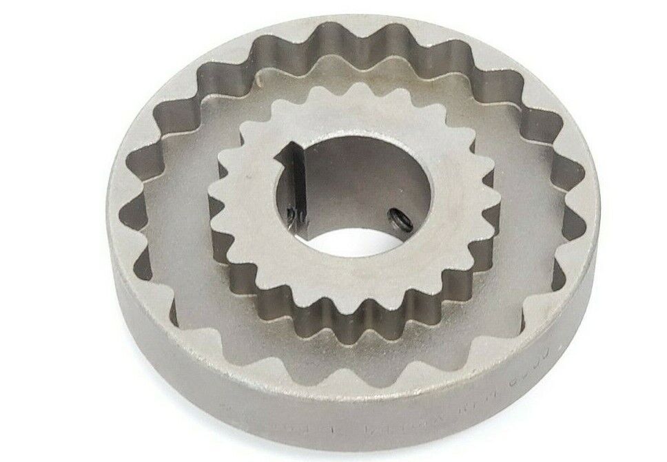 LOT OF 2 NIB MARTIN 6J 1 1/4 COUPLING FLANGE HUBS 6J114