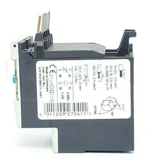 SIEMENS 3RU1116-1GB0 OVERLOAD RELAY 1NO/1NC 4.5-6.3AMP, 3RU11161GB0