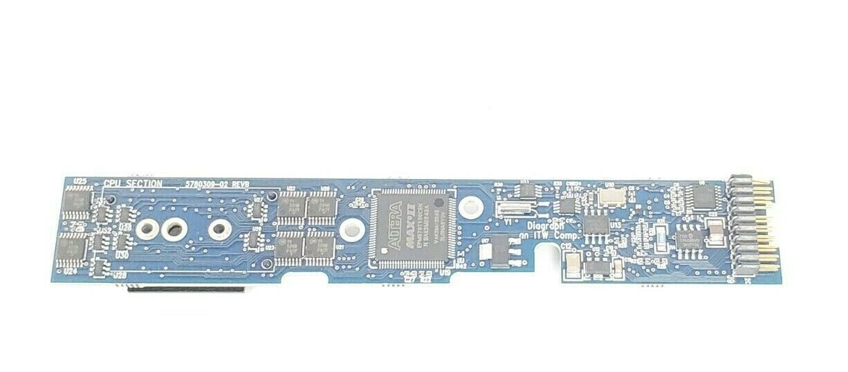 DIAGRAPH AN ITW COMP. 5780309-02 REV. B CPU SECTION BOARD 578030902