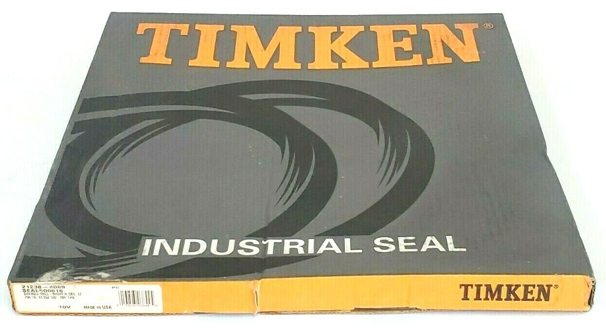 NIB TIMKEN 21238-4089 LARGE BORE SEAL SEAL500616, 12.756'' ID, 14.252'' OD