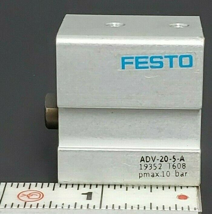 NEW FESTO ADV-20-5-A CYLINDER VALVE WITH SENSOR ADV205A