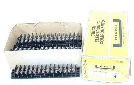 BOX OF 9 NEW CINCH 14-540 CONNECTOR TERMINAL BLOCKS 14540