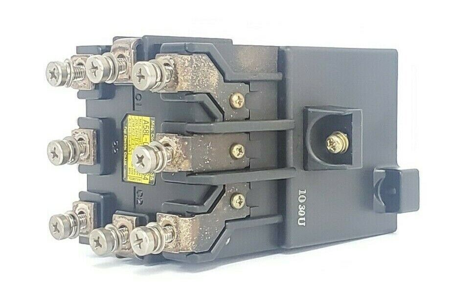 FUJI ELECTRIC A58L-0001-0264 MAG. CONTACTOR FF-35 45AMP 3POLE, A58L00010264