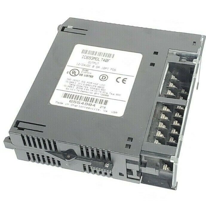 GE FANUC IC693MDL740F OUTPUT MODULE 12/24VDC 0.5A 16PT POS