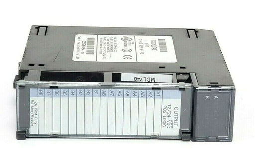 GE FANUC IC693MDL740F OUTPUT MODULE 12/24VDC 0.5A 16PT POS