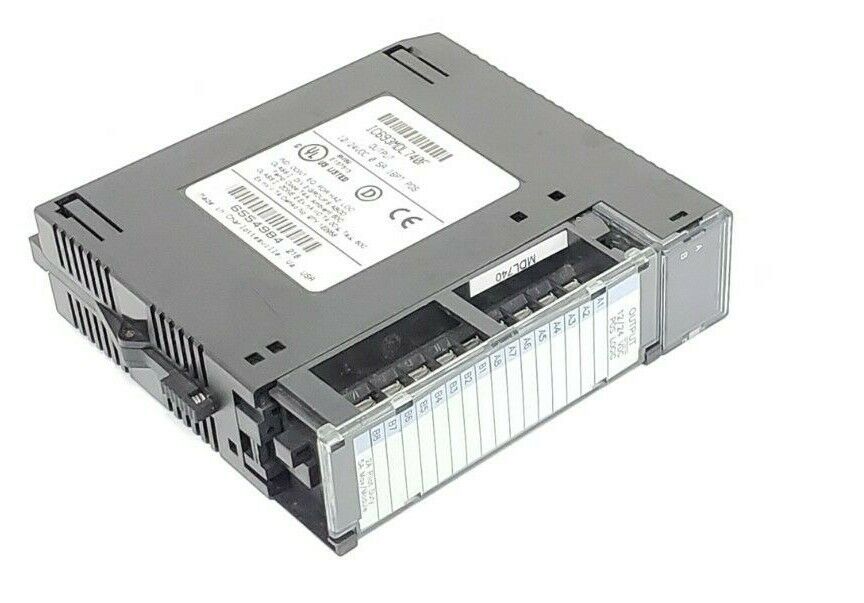 GE FANUC IC693MDL740F OUTPUT MODULE 12/24VDC 0.5A 16PT POS
