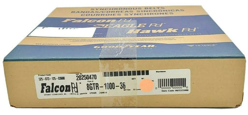 NIB GOODYEAR 8GTR-100-36 FALCON PD TIMING BELT 8GTR10036
