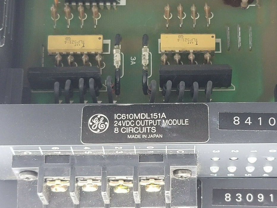 GE FANUC IC610CHS100A RACK W/ POWER SUPPLY, IC610MDL175A, IC610MDL101A