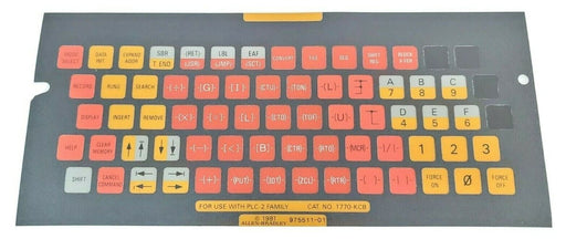 NEW ALLEN BRADLEY 975511-01 KEYBOARD OVERLAY 1771-KBC