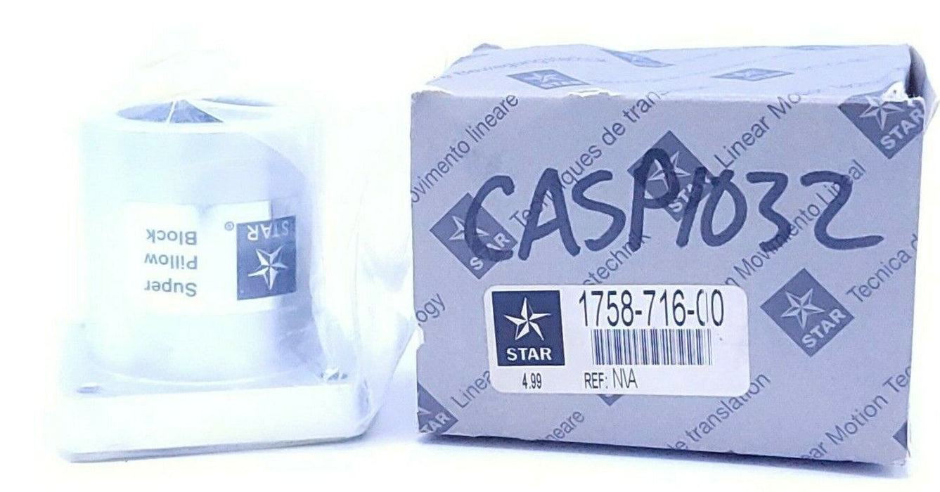NIB STAR 1758-716-00 LINEAR BEARING 175871600