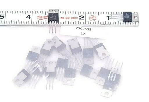 LOT OF 17 NEW TOSHIBA 2SC2552 TRANSISTORS 2AMP 400V NPN