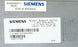 SIEMENS 6SN1122-0BA11-0AA0 CONTROL UNIT W/ 6SN1123-1AA00-0BA1 SIMODRIVE