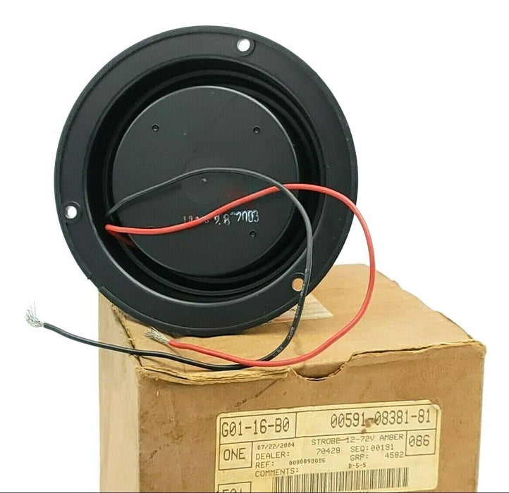 NIB TOYOTA STARLIFT TY00591-08381-81 STORBE 12/72V DC AMBER 00591-08381-81