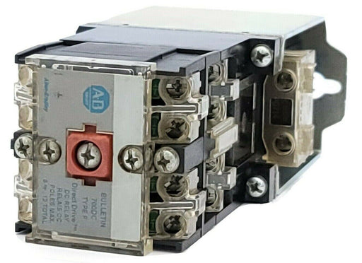 ALLEN BRADLEY 700DC-P800Z24 SER. E DC RELAY 24V, 700DCP800Z24