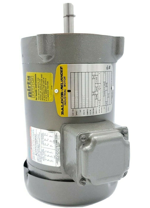 NEW BALDOR VM8002 MOTOR .75HP 1725RPM 3PH 60HZ 56C SPEC: 34K38-883