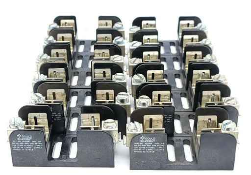 LOT OF 12 GOULD SHAWMUT 20356R FUSE BLOCKS 250V 30A