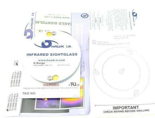 NEW HAWK I.R. HWK-75-CL INFRARED SIGHTGLASS C-RANGE HWK75CL