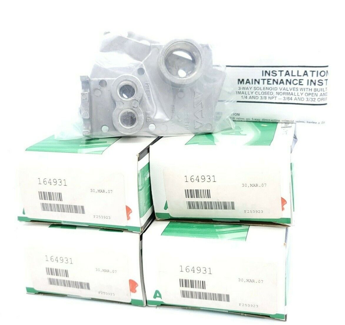 LOT OF 4 NIB ASCO 164931 VALVE KITS