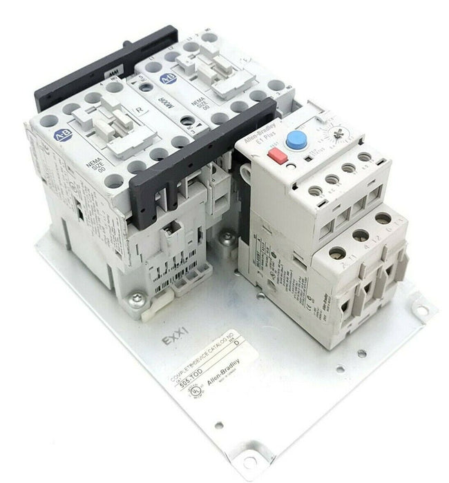 ALLEN BRADLEY 505-TOD FULL VOLTAGE REVERSING STARTER 505TOD SER. D