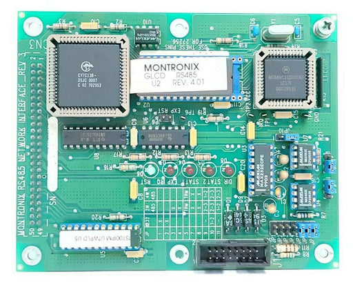 MONTRONIX RS485 NETWORK INTERFACE REV. 3 BOARD GLCD RS485 U2 REV. 4.01