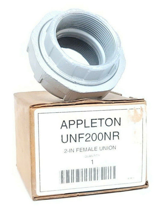 NIB APPLETON UNF200NR 2-IN FEMALE UNION