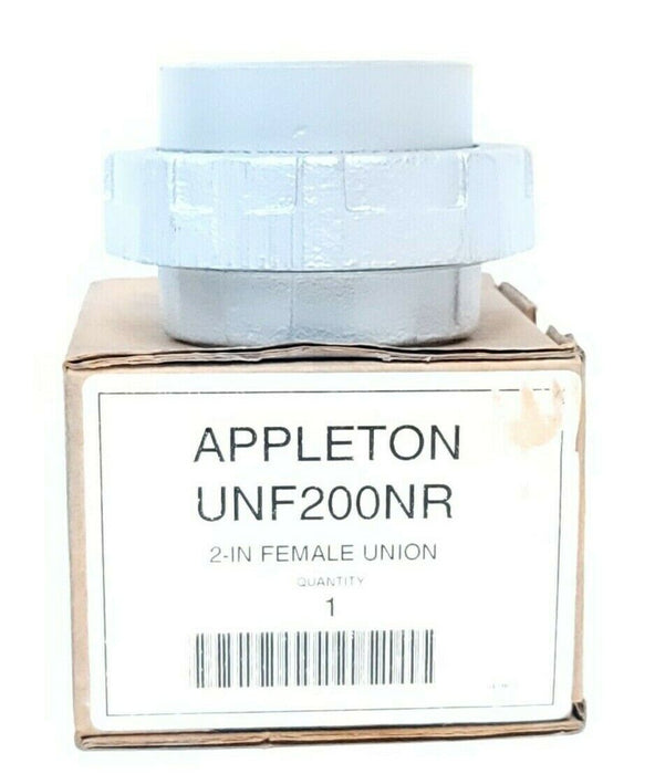 NIB APPLETON UNF200NR 2-IN FEMALE UNION