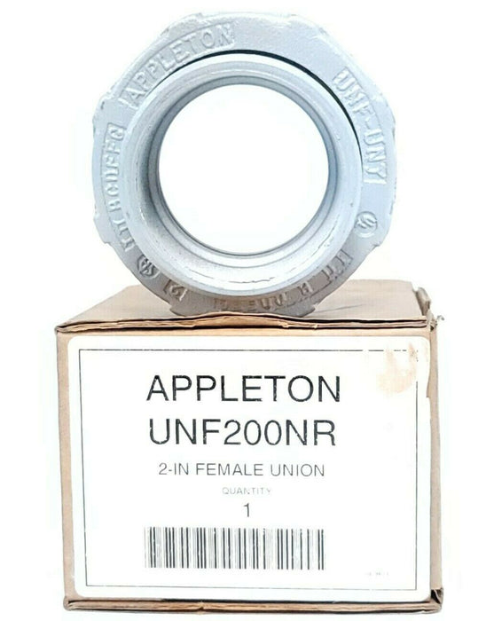 NIB APPLETON UNF200NR 2-IN FEMALE UNION
