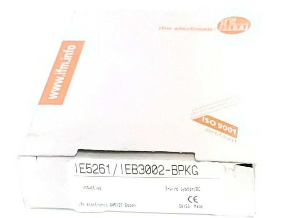 NIB IFM EFECTOR IEB3002-BPKG INDUCTIVE PROXIMITY SWITCH IE5261 10...30V DC