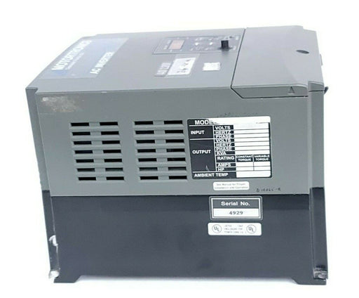 MOTORTRONICS CSD-403-N AC INVERTER DRIVE CSD SERIES 3HP 460VAC CSD-403N, CSD403N