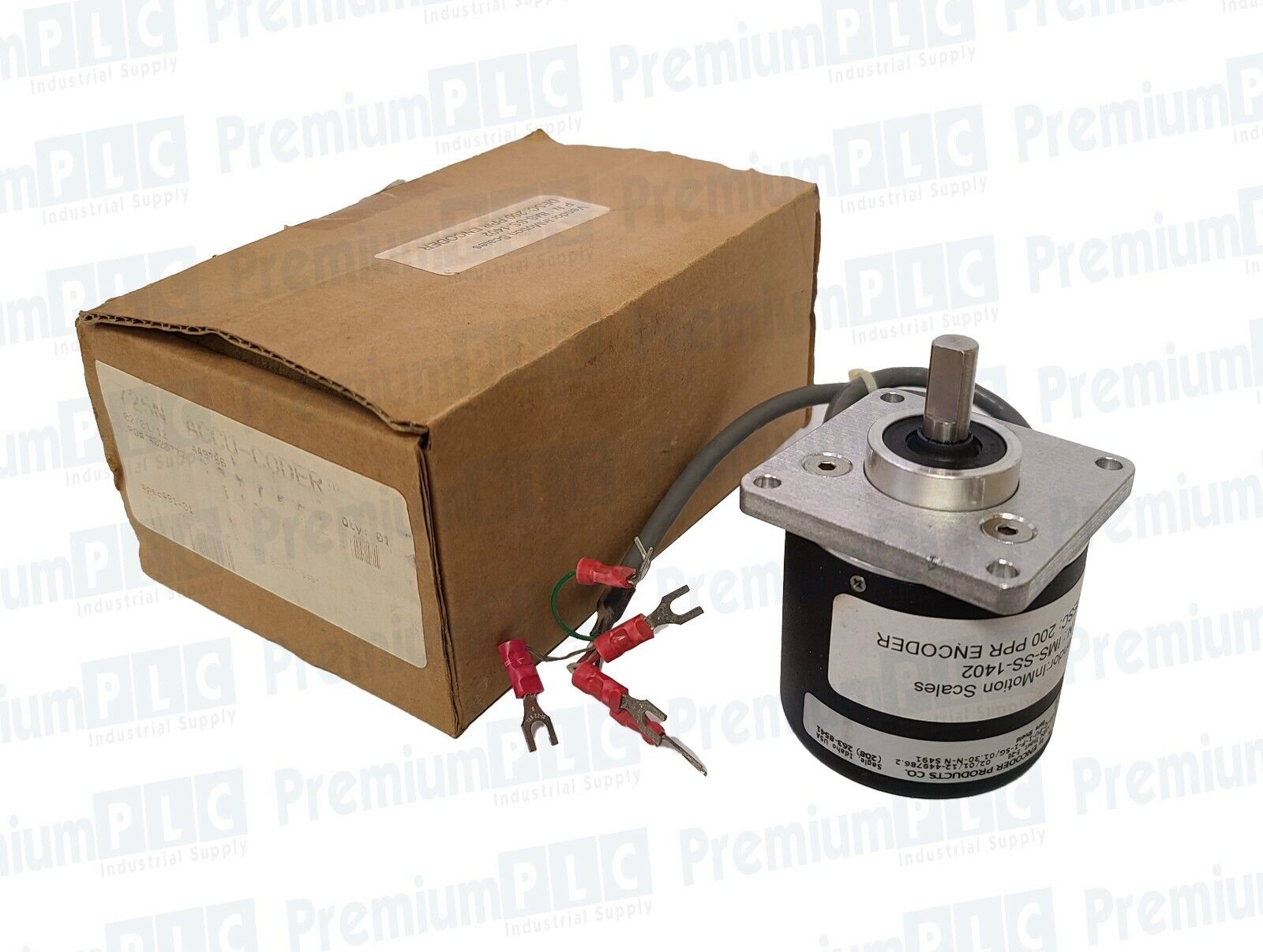 NEW ACCU-CODER 725 SHAFT ENCODER 725N-S-S-0200-Q-PU-1-F-1-SG/01.30-N-N S491