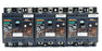 LOT OF 3 FUJI ELECTRIC EG53F CIRCUIT BREAKERS 40AMP, 100-200V, 100mA
