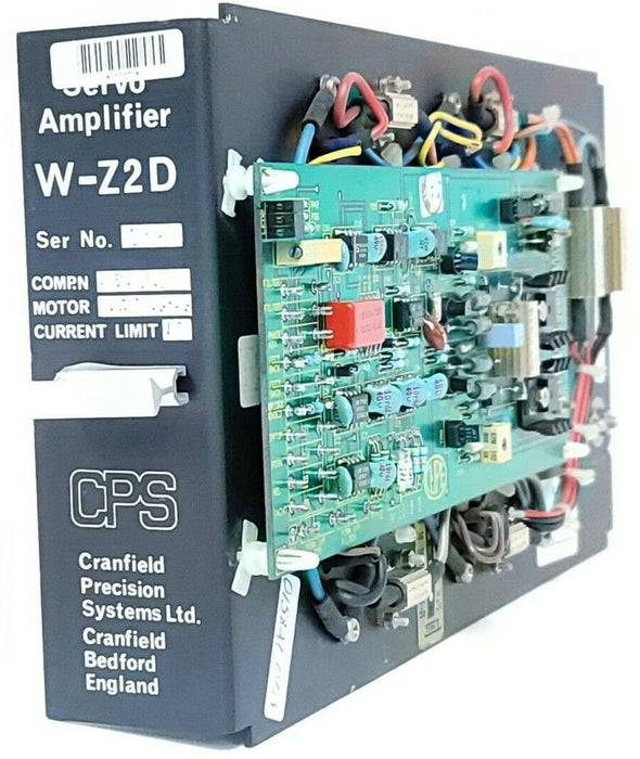 REPAIRED CPS W-Z2D SERVO AMPLIFIER CRANFIELD PRECISION SYSTEMS WZ2D