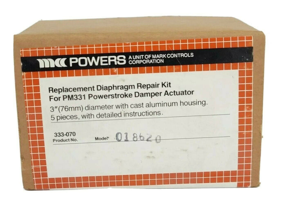NEW POWERS 333-070 REPLACEMENT DIAPHRAGM REPAIR KIT