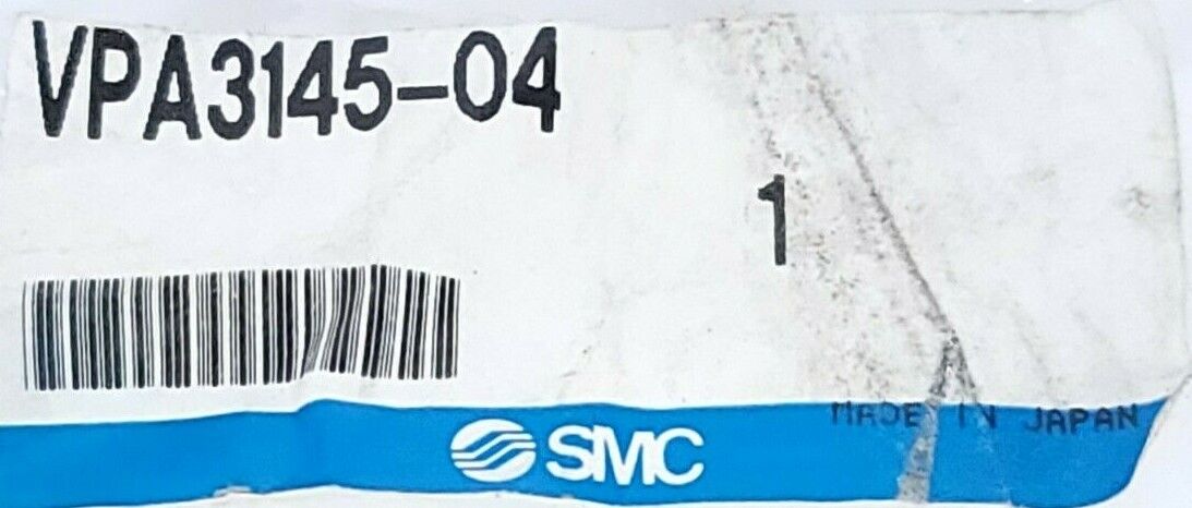 NEW SMC VPA3145-04 VALVE POPPET 1/2IN PT (PILOT) VPA314504, MODEL VPA3145
