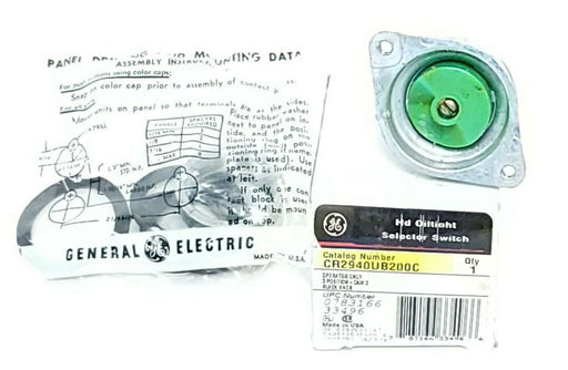 NIB GENERAL ELECTRIC CR2940UB200C OPERATOR 3POS