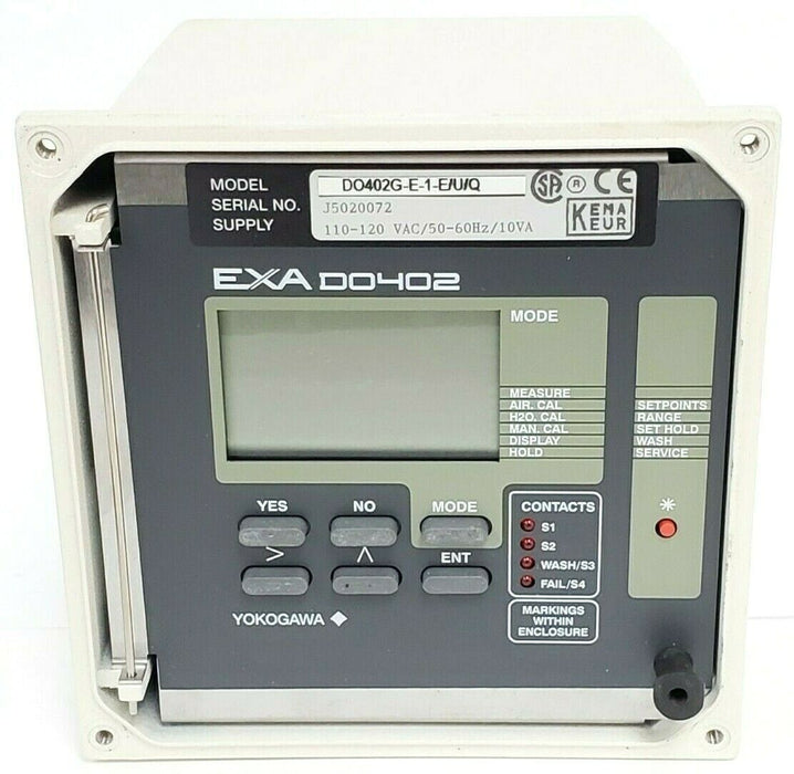 YOKOGAWA DO402G-E-1-E/U/Q EXA DO402 DISSOLVED OXYGEN ANALYZER DO402GE1EUQ