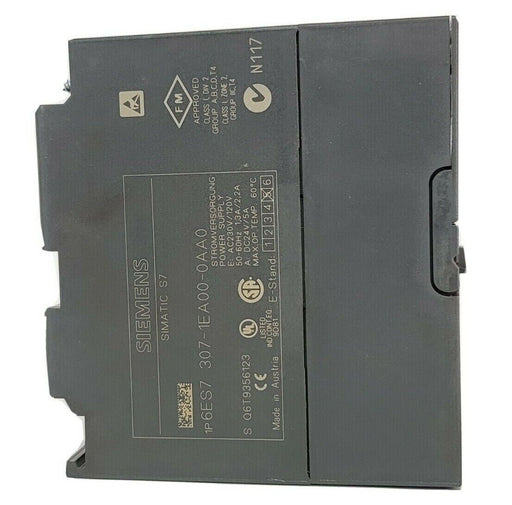 SIEMENS 6ES7-307-1EA00-0AA0 POWER SUPPLY MODULE 307-1EA00-0AA0 DC24V