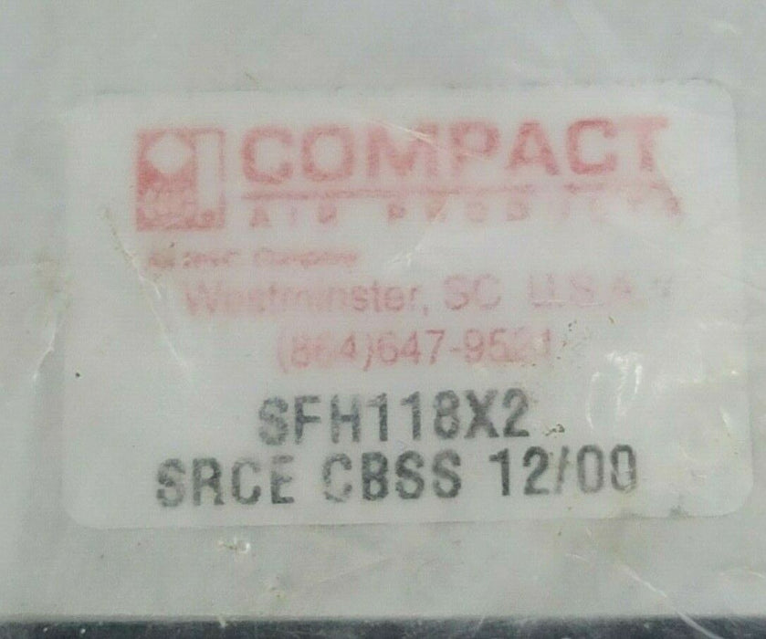 NEW COMPACT AIR PRODUCTS SFH118X2 CYLINDER SRCE CBSS 12/00