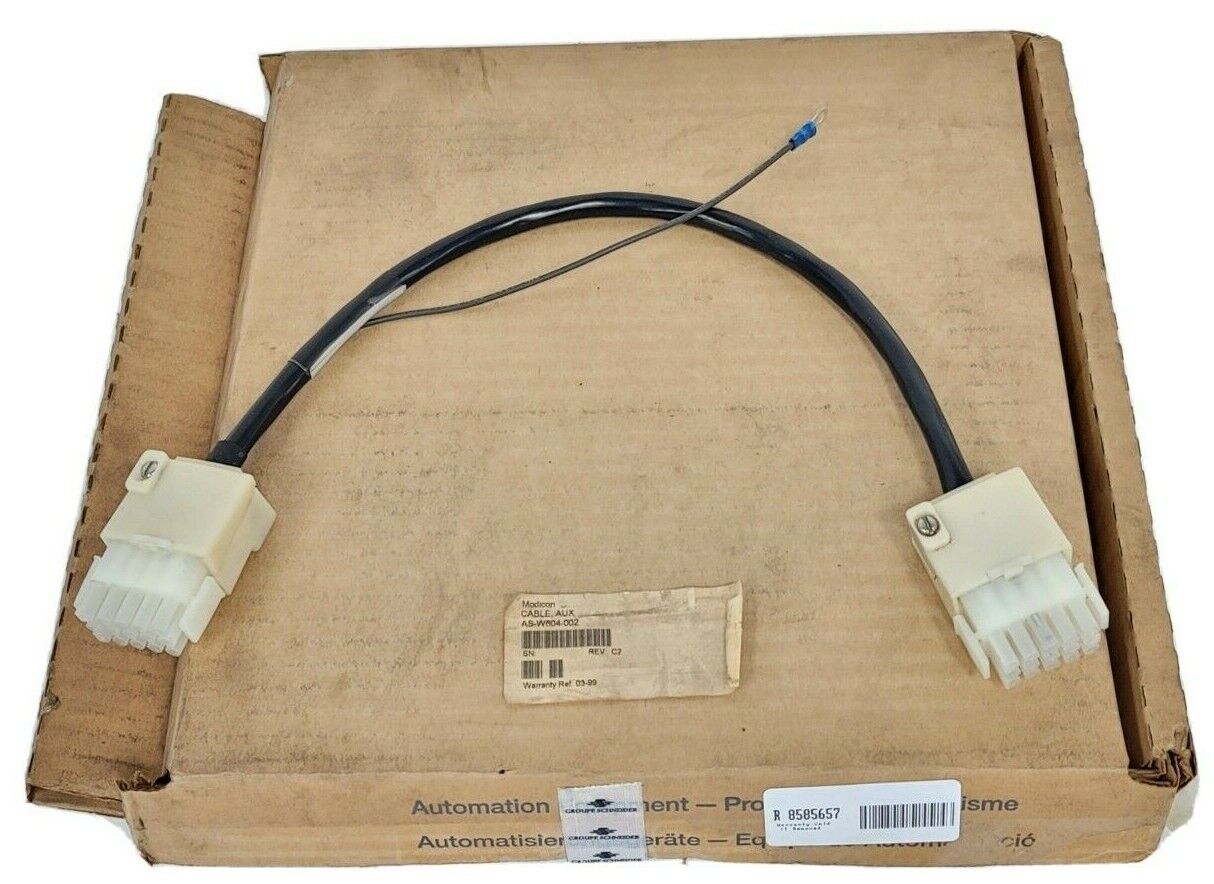 NIB MODICON AS-W804-002 AUX CABLE ASW804002 REV. C2